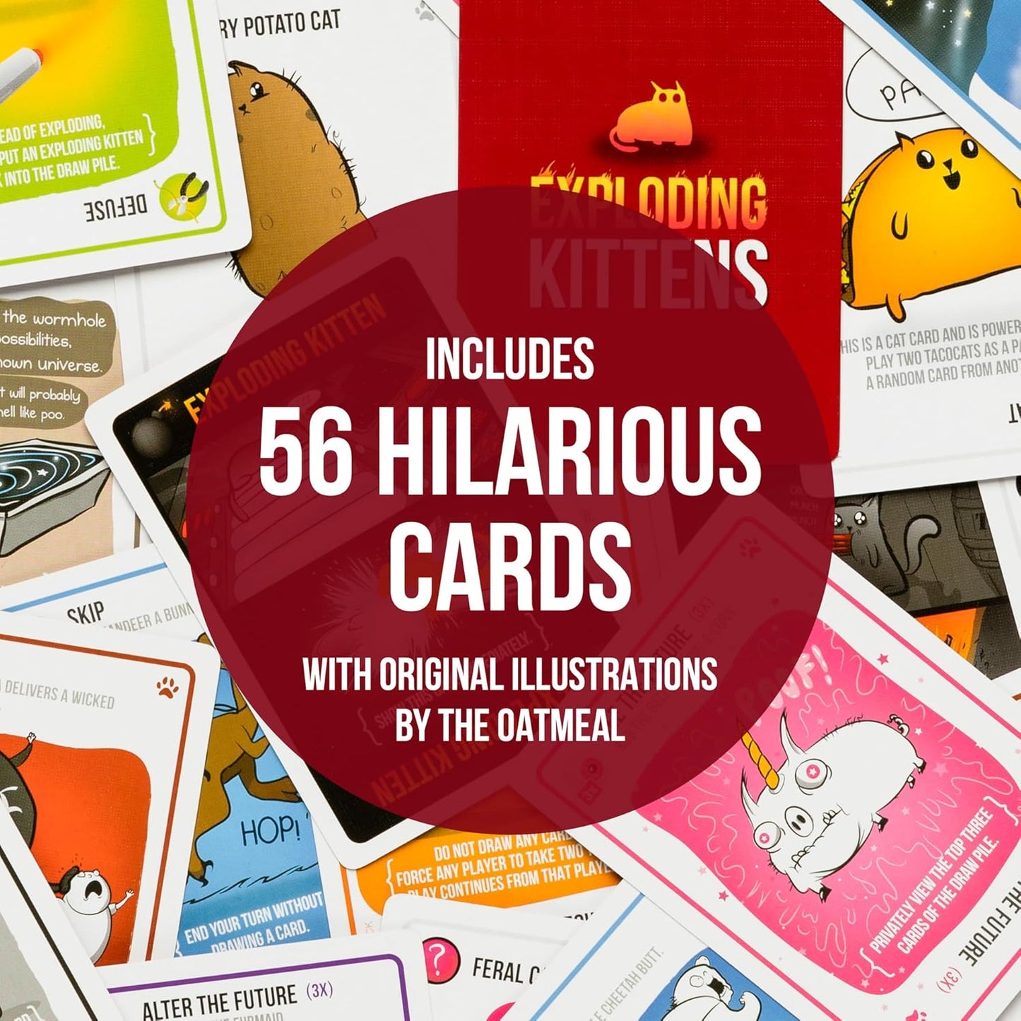 Exploding Kittens Original Edition - High Stakes Card Game