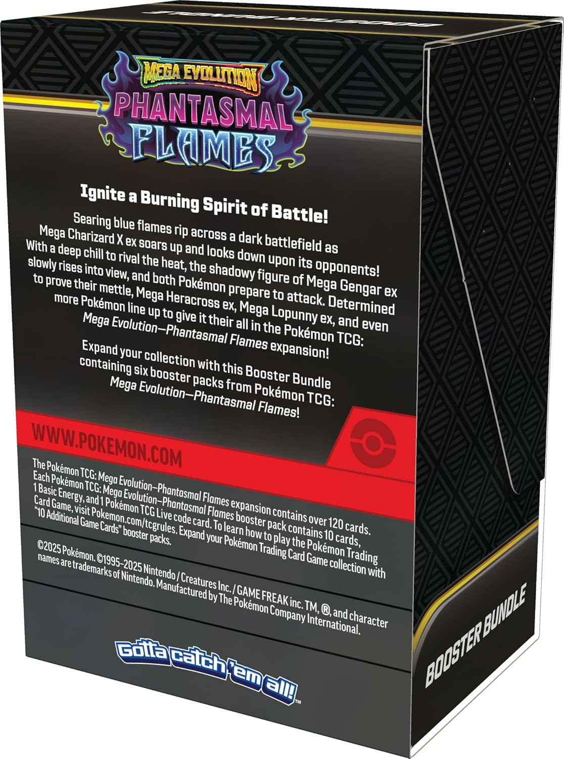 Mega Evolution Phantasmal Flames Booster Bundle (6 Booster Packs)
