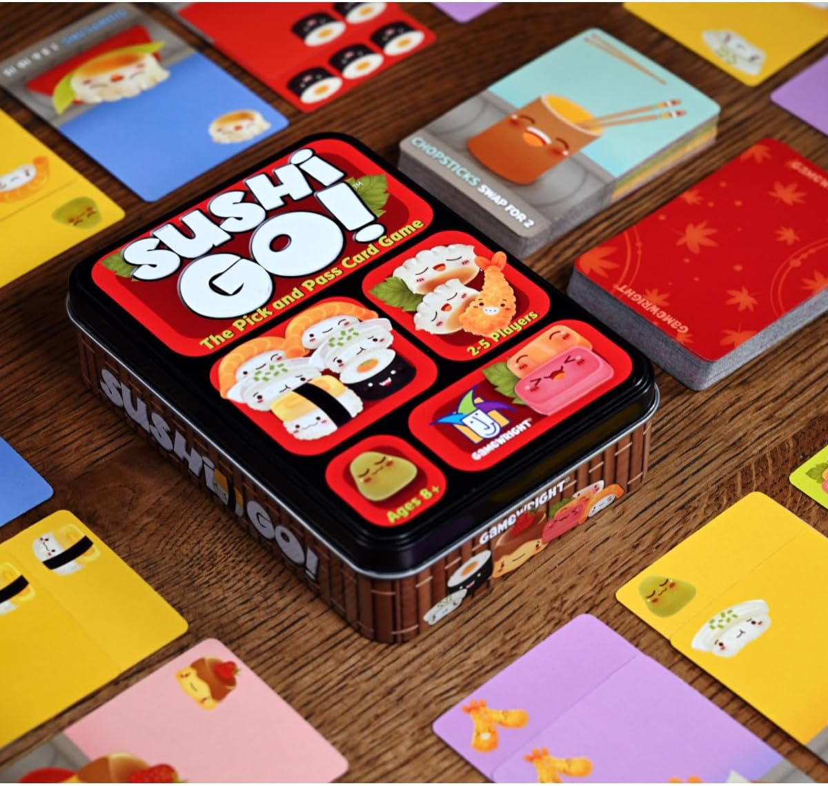 Sushi Go - The Pick and Pass family Card Game