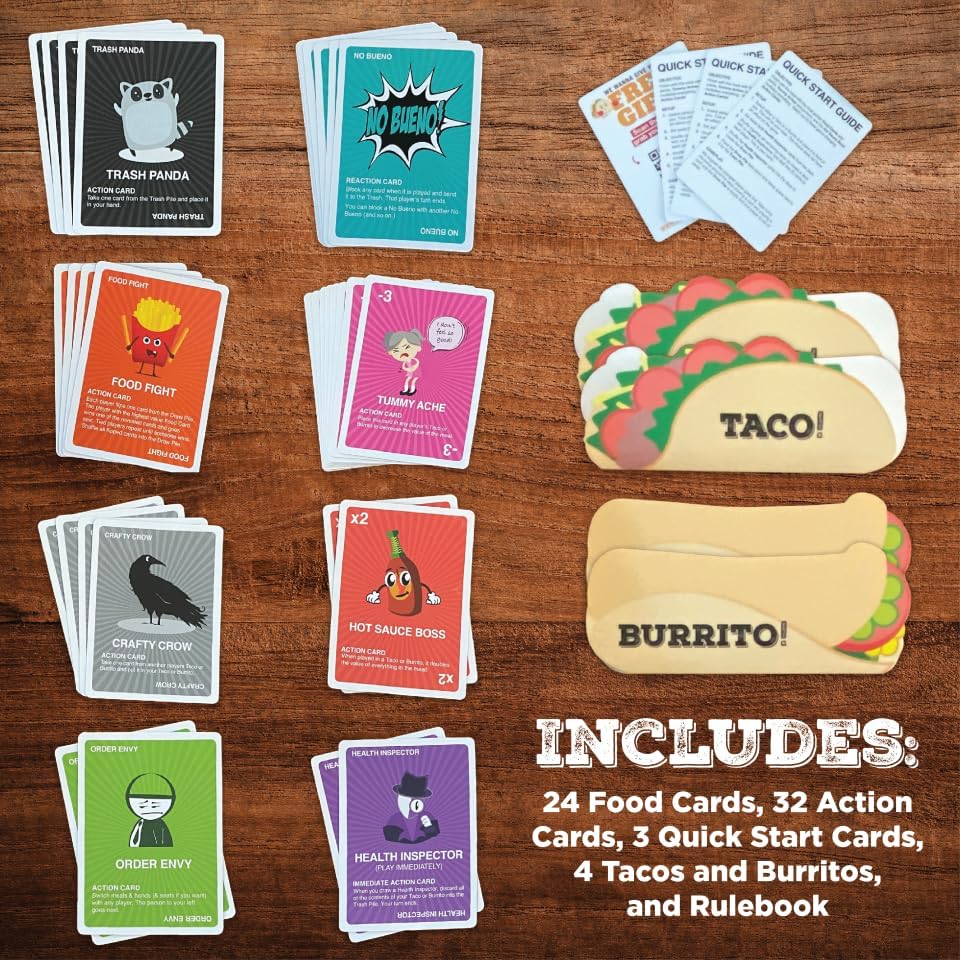 Taco vs Burrito - Surprisingly Strategic Card Game