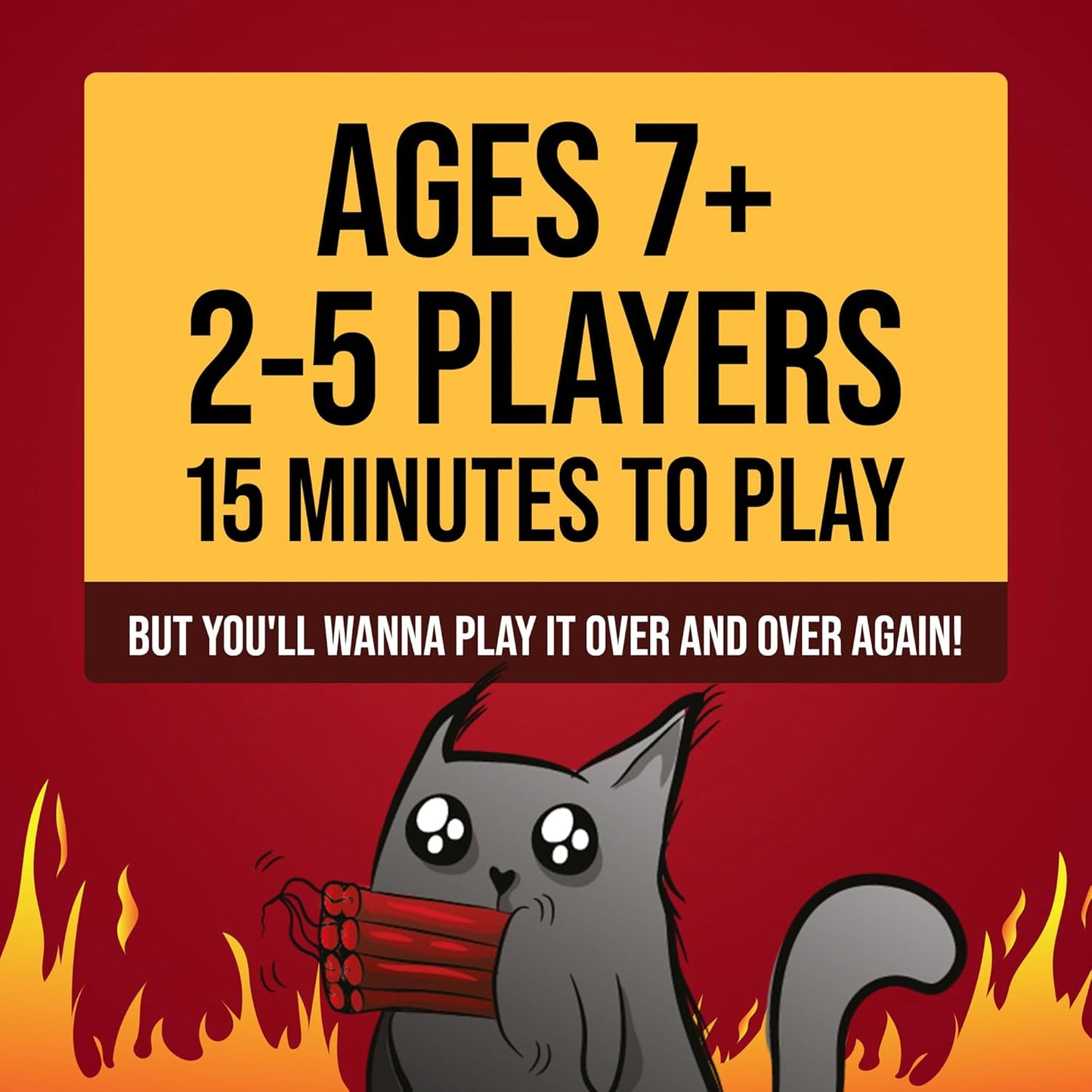 Exploding Kittens Original Edition - High Stakes Card Game