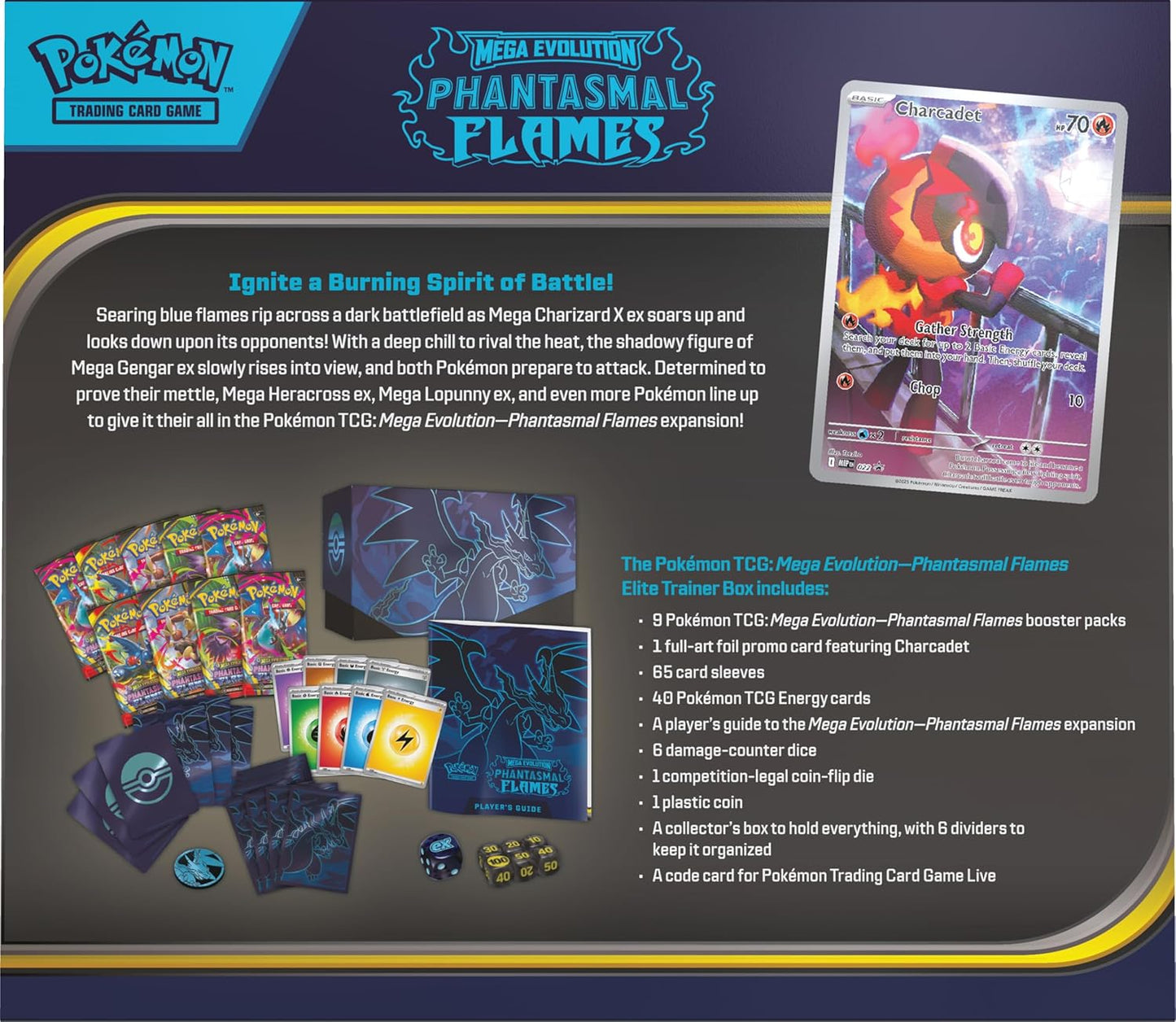 Mega Evolution—Phantasmal Flames Elite Trainer Box