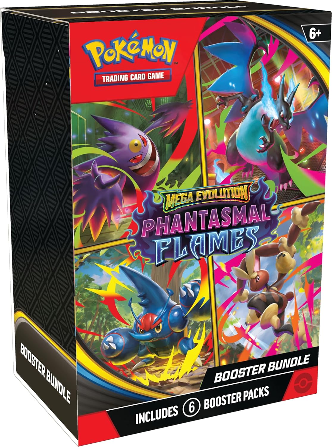 Mega Evolution Phantasmal Flames Booster Bundle (6 Booster Packs)