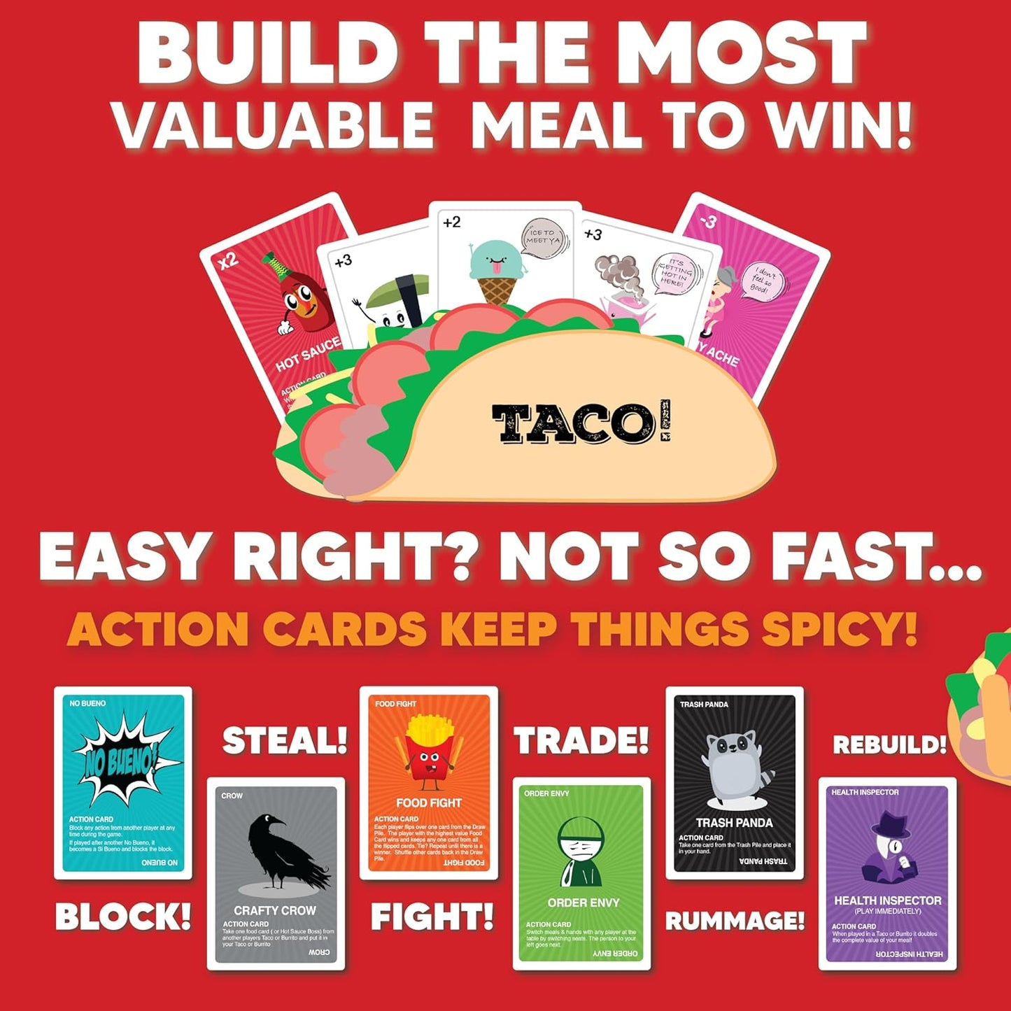 Taco vs Burrito - Surprisingly Strategic Card Game