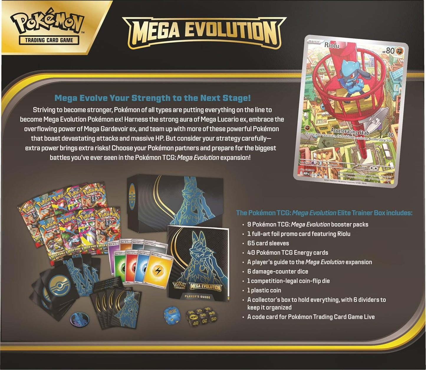 TCG Mega Evolutions 1 Elite Trainer Box