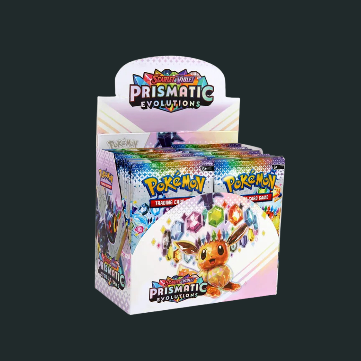 360Pcs Card Prismatic Evolutions English Booster Bundle