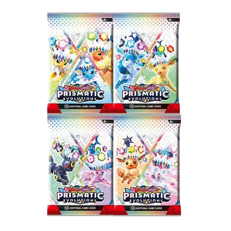 360Pcs Card Prismatic Evolutions English Booster Bundle